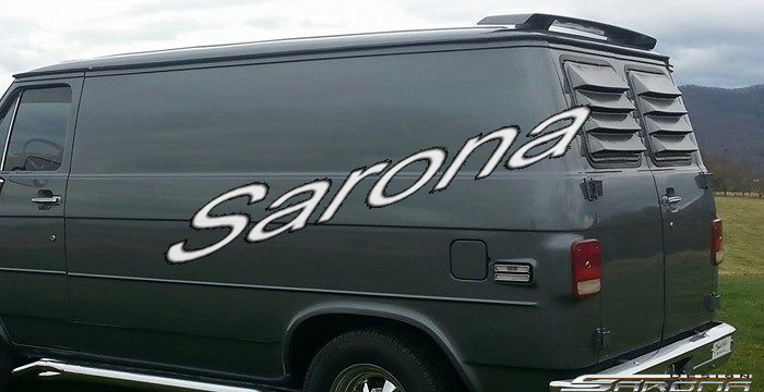 Custom Chevy G10/G20/G30 Van  All Styles Roof Wing (1977 - 1995) - $290.00 (Part #CH-058-RW)